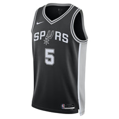 NBA Stephon Castle San Antonio Spurs Unisex Swingman Jersey - Icon Edition - Black