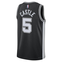 NBA Stephon Castle San Antonio Spurs Unisex Swingman Jersey - Icon Edition - Black