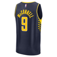 NBA T.J. McConnell Indiana Pacers Fanatics Fast Break Replica Jersey - Navy - Icon Edition