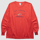 St. Louis Cardinals CSA 2000s Long Sleeve T-shirt - Red - M by Fanatics Real Vintage T-shirts