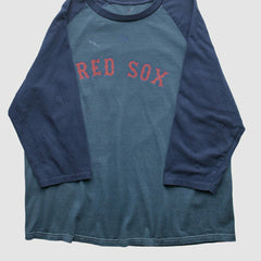 Boston Red Sox 2000s T-shirt - Blue - M by Fanatics Real Vintage T-shirts