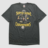 Pittsburgh Steelers NFL 2009 T-shirt Charcoal Vintage