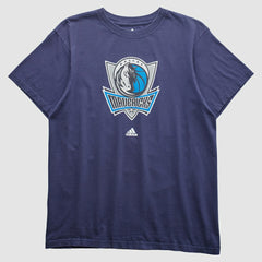 Dallas Mavericks 2000s T-shirt Navy Vintage