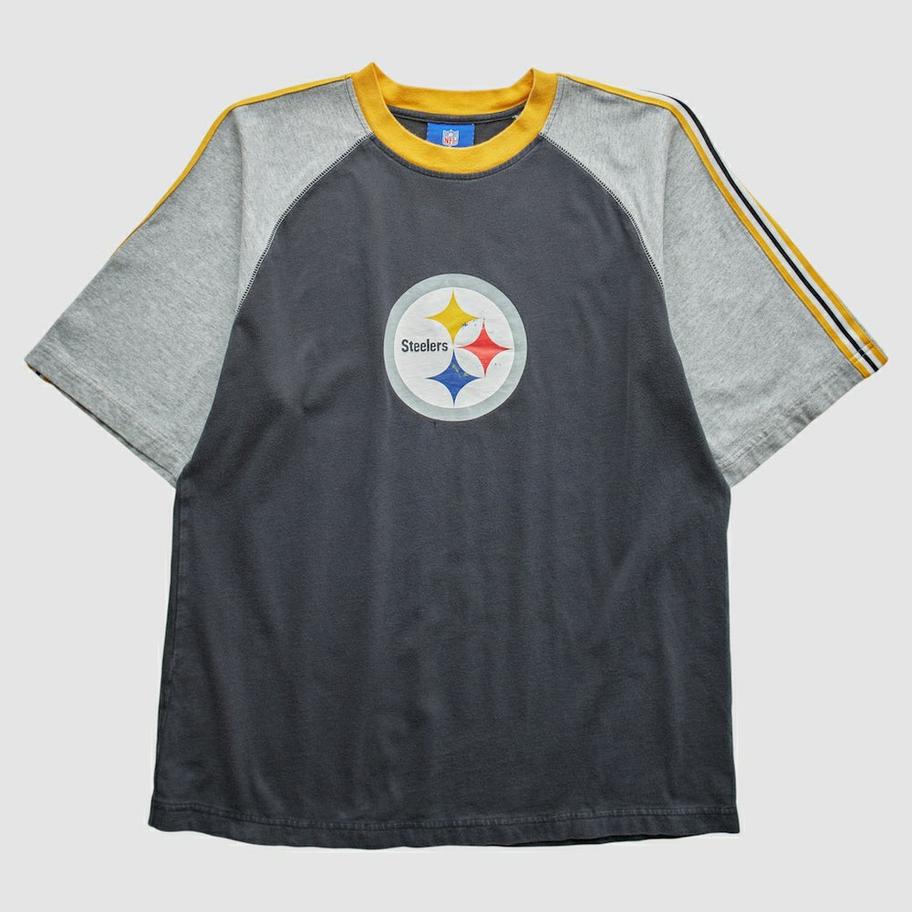 Pittsburgh Steelers 2000s T-shirt Charcoal Vintage