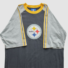 Pittsburgh Steelers 2000s T-shirt Charcoal Vintage