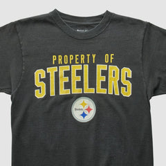 Pittsburgh Steelers Reebok 2010s T-shirt Black Vintage