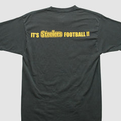 Pittsburgh Steelers Reebok 2000s T-shirt Black Vintage