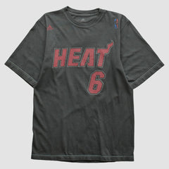 Miami Heat 2010s T-shirt Charcoal Vintage