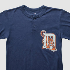 Detroit Tigers Majestic 2000s T-shirt - Navy - S by Fanatics Real Vintage T-shirts
