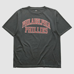 Philadelphia Phillies 2000s T-shirt - Charcoal - M by Fanatics Real Vintage T-shirts