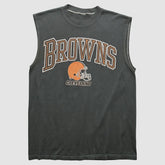 Cleveland Browns 90s Tank Charcoal Vintage