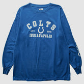 Indianapolis Colts NFL 2000s Long Sleeve T-shirt Blue Vintage