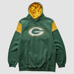 Green Bay Packers NFL 2000s Hooded Sweatshirt Green Vintage