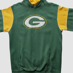 Green Bay Packers NFL 2000s Hooded Sweatshirt Green Vintage