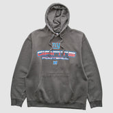 New York Giants NFL 2010s Hooded Pullover Sweatshirt Charcoal Vintage