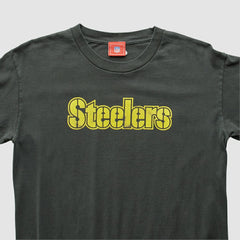 Pittsburgh Steelers NFL 2000s Long Sleeve T-shirt Black Vintage