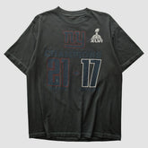 Superbowl XLVI 2012 T-shirt Charcoal Vintage