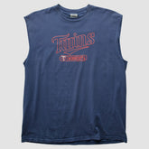 Minnesota Twins MLB 2000s Tank - Navy - L by Fanatics Real Vintage Tanks