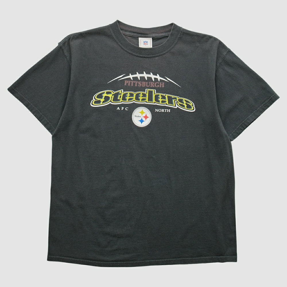 Pittsburgh Steelers 2000s T-shirt Black Vintage