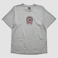 Cincinnati Reds Nike 2000s T-shirt - Heather Gray - S by Fanatics Real Vintage T-shirts