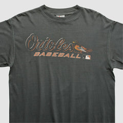 Baltimore Orioles Majestic 2000s T-shirt - Charcoal - M by Fanatics Real Vintage T-shirts