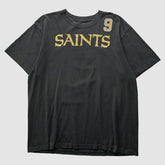 New Orleans Saints 2000s T-shirt Black Vintage