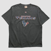 Houston Texans NFL 2000s T-shirt Charcoal Vintage
