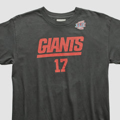 New York Giants 2008 T-shirt Charcoal Vintage