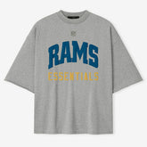 Los Angeles Rams Fear of God x NFL Unisex 3/4-Sleeve T-Shirt Heather Gray