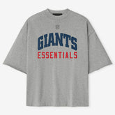 New York Giants Fear of God x NFL Unisex 3/4-Sleeve T-Shirt Heather Gray