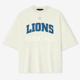 Detroit Lions Fear of God x NFL Unisex 3/4-Sleeve T-Shirt Cream