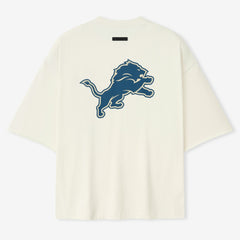 Detroit Lions Fear of God x NFL Unisex 3/4-Sleeve T-Shirt Cream