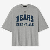 Chicago Bears Fear of God x NFL Unisex 3/4-Sleeve T-Shirt Heather Gray