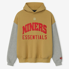San Francisco 49ers Fear of God x NFL Unisex Sport Hoodie Gold/Heather Gray