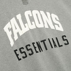 Atlanta Falcons Fear of God x NFL Unisex Sport Hoodie Heather Gray/Red