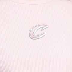 Cleveland Cavaliers Starter Women's Pastel Ribbed Tank Top Pink