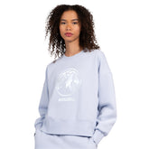 Minnesota Timberwolves Starter Women's Pastel Boxy Sweatshirt Light Blue