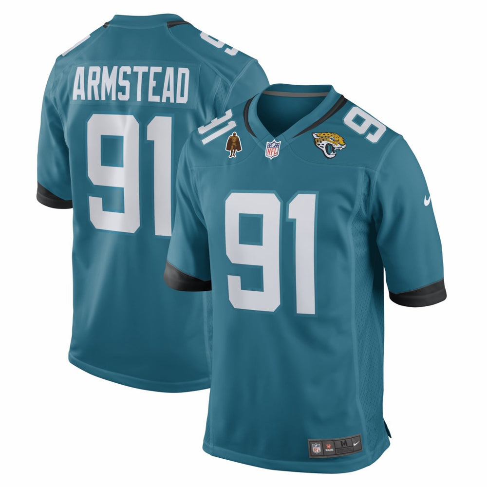 NFL Arik Armstead Jacksonville Jaguars Team Walter Payton Man of the Year Game Jersey - Teal