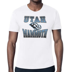 NHL Utah Mammoth Starter Comic Style Team Graphic T-Shirt - White