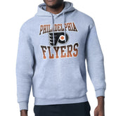 NHL Philadelphia Flyers Starter Comic Style Team Graphic Hoodie - Gray