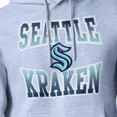 NHL Seattle Kraken Starter Comic Style Team Graphic Hoodie - Gray