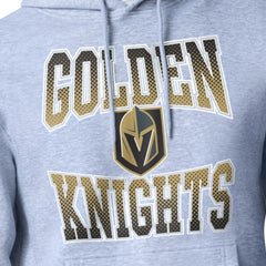 NHL Vegas Golden Knights Starter Comic Style Team Graphic Hoodie - Gray