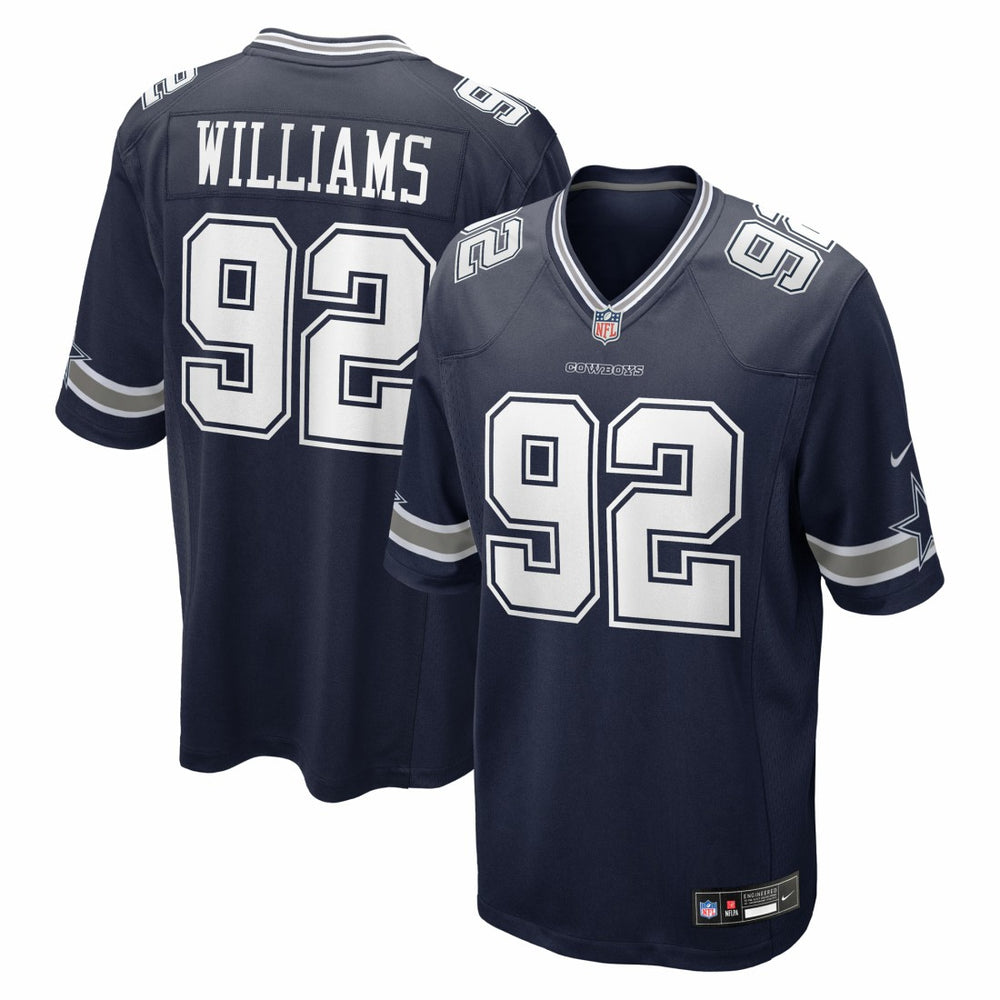 NFL Quinnen Williams Dallas Cowboys Team Game Jersey - Navy
