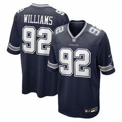 NFL Quinnen Williams Dallas Cowboys Team Game Jersey - Navy