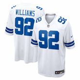 NFL Quinnen Williams Dallas Cowboys Game Jersey - White