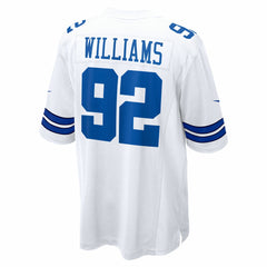 NFL Quinnen Williams Dallas Cowboys Game Jersey - White