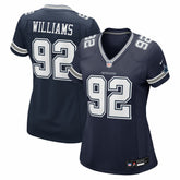 NFL Quinnen Williams Dallas Cowboys Women's Team Game Jersey - Navy