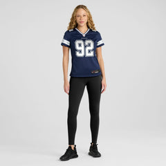 NFL Quinnen Williams Dallas Cowboys Women's Team Game Jersey - Navy