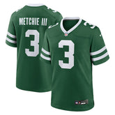 NFL John Metchie III New York Jets Team Game Jersey - Legacy Green