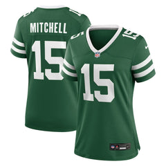 NFL Adonai Mitchell New York Jets Women's Team Game Jersey - Legacy Green